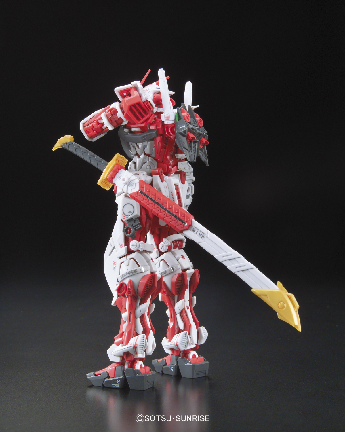 2500】 万代(bandai) rg 1/144 mbf-p02 异端高达红色机 -2500 手 