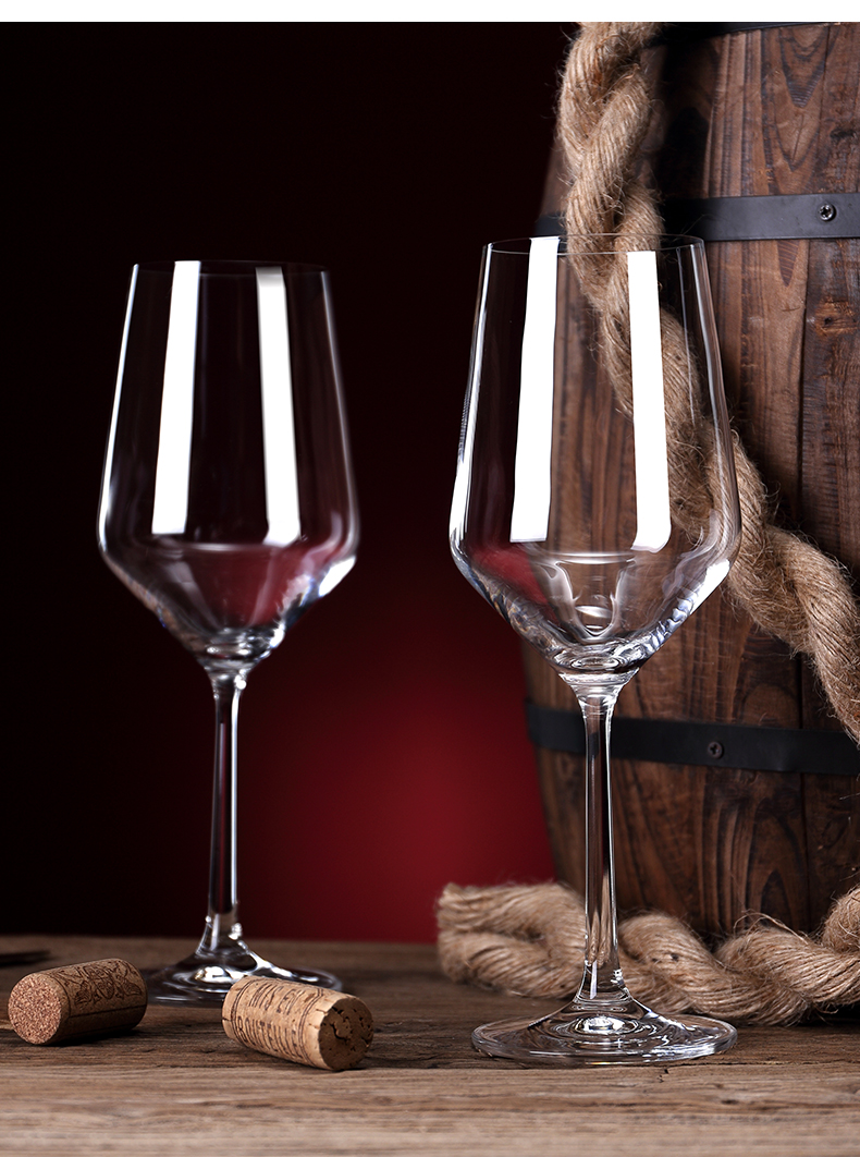 haoyangdao红酒杯套装家用创意水晶玻璃杯葡萄酒杯大号勃艮第杯高颜值