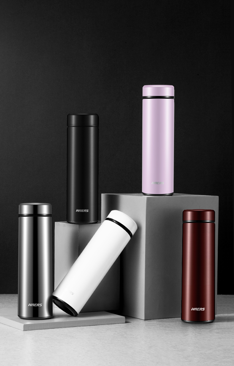 保温杯智能测温高档商务男女士不锈钢