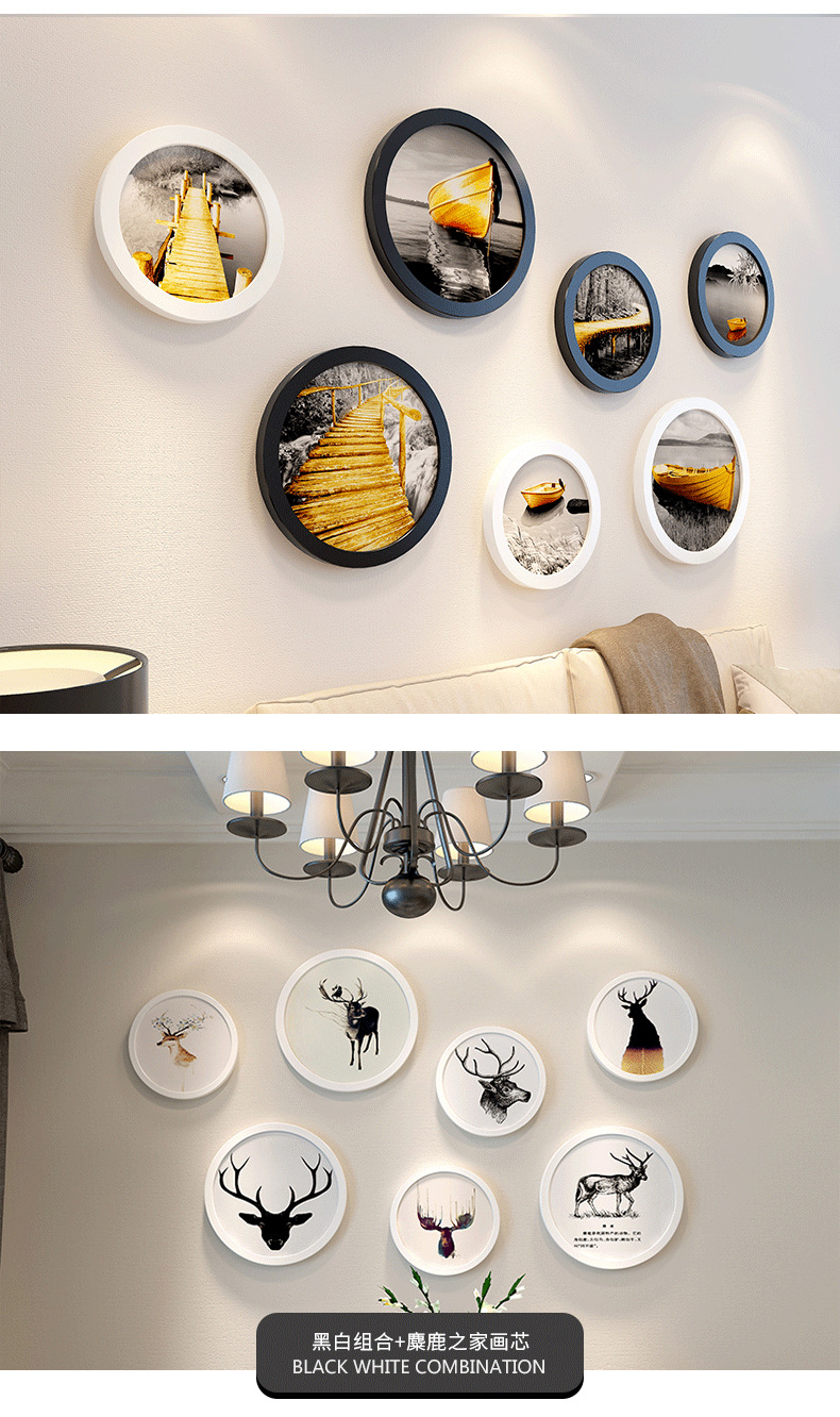 创意餐厅墙面电视背景墙上装饰品室内店铺挂墙壁挂件ins挂饰墙饰