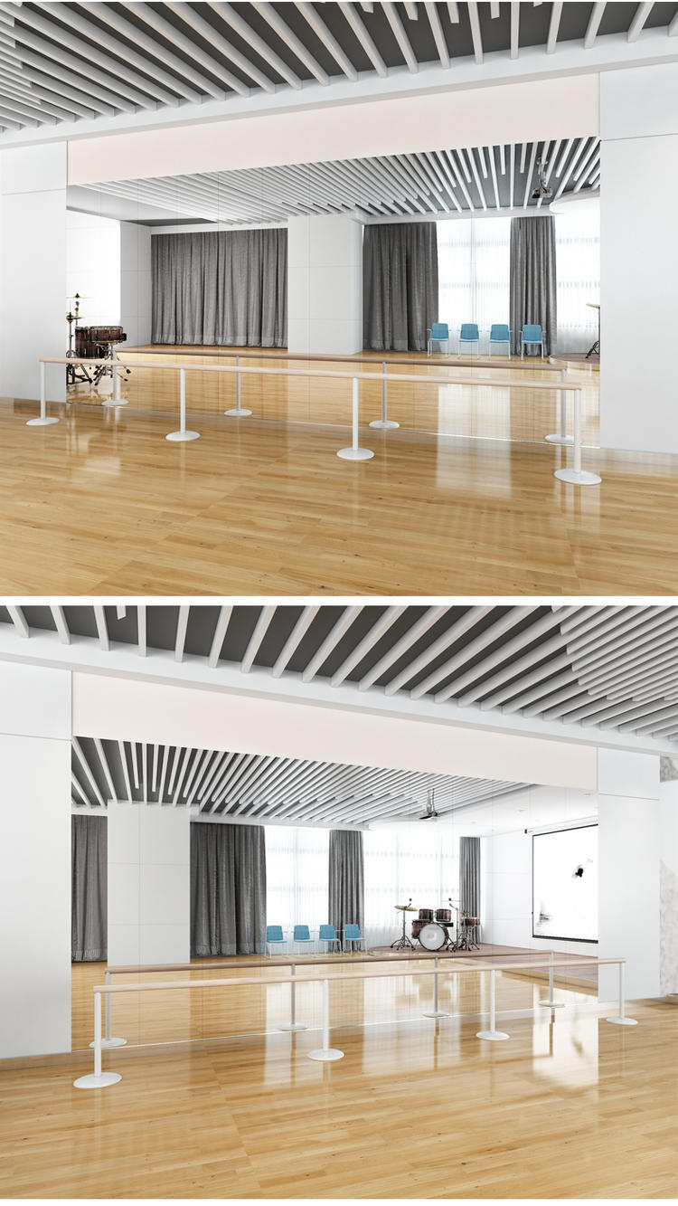 逸家伴侣舞蹈室镜子墙练功房跳舞家用超大全身落地镜贴墙自粘墙面健身