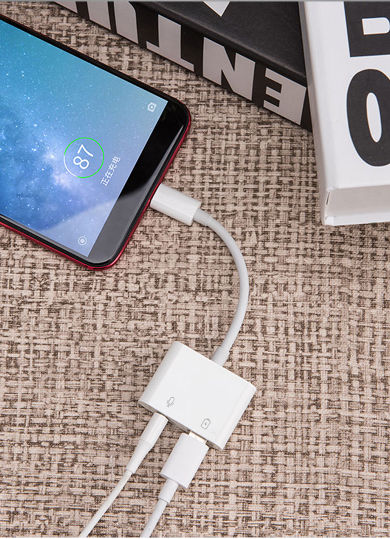 适用于苹果平板ipadpro2020耳机转接头11/12.