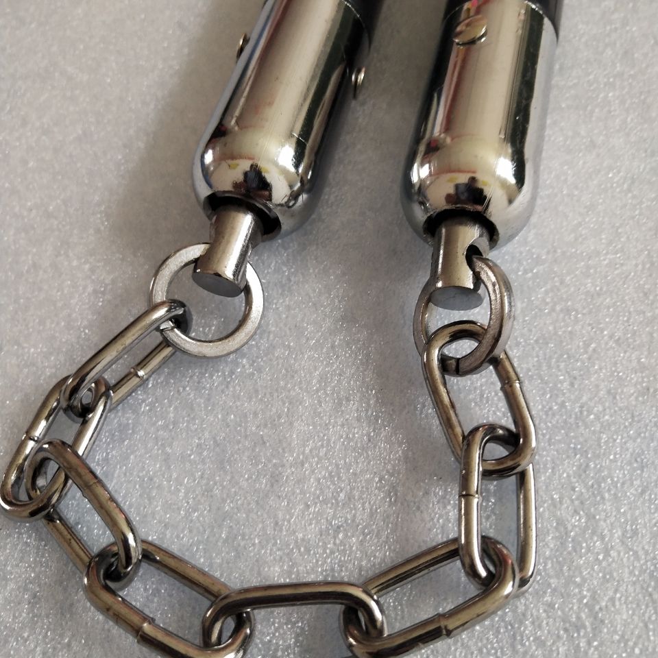 实心黑色橡胶双节棍二节棍实战双截棍训练李小龙两节棍表演棍