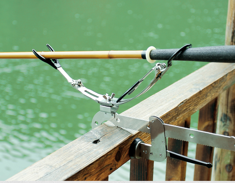 奈冠筏钓支架多功能不锈钢桥钓钓鱼支架可折叠桥筏台钓两用支架