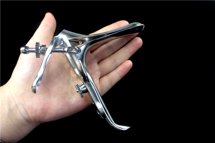 huatrau上海医疗器械厂 jz 金钟妇产科手术器械 不锈钢双翼阴道扩张 f