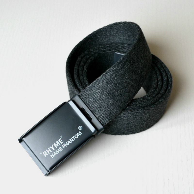 美特斯邦威帆布腰带男卡扣布皮带青年情侣学生休闲百搭裤带232310黄色