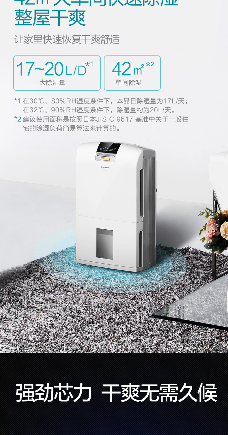 期間限定 美品 未使用品 Panasonic 除湿器 Teleacv Cl