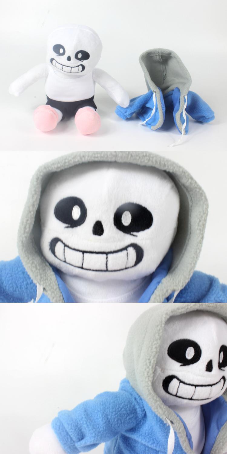 传说之下新蓝僵尸娃娃男孩子毛绒金馆长公仔sans赛斯塞斯玩偶