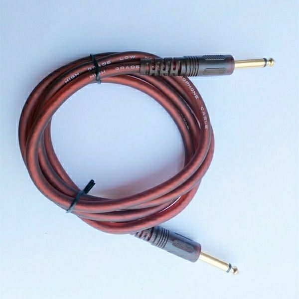 5对6.5音频线 音响电子琴 调音台连接话筒线6.35公头大二芯 1.5米 6.