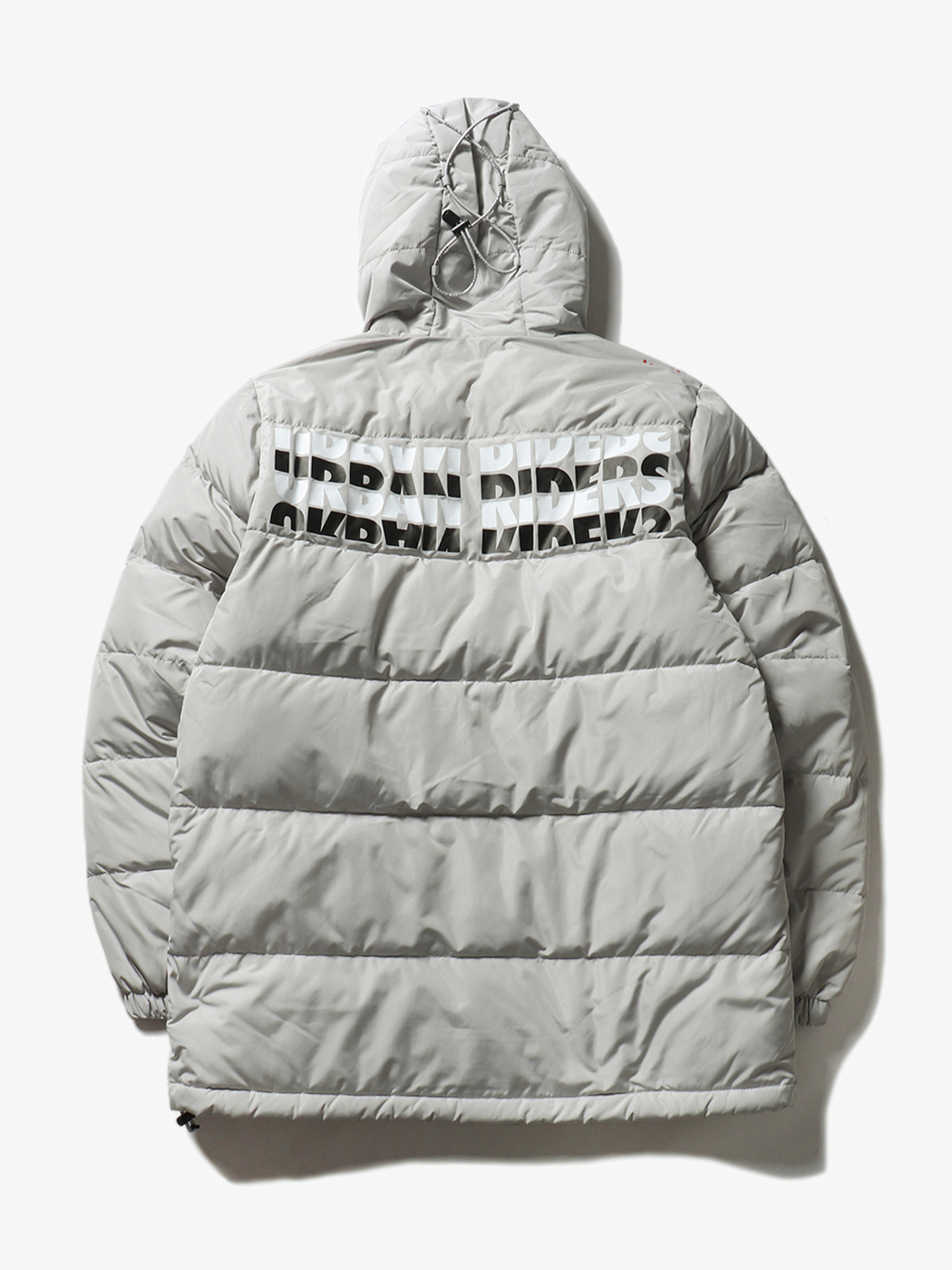 lee都市骑士系列男士长款连帽羽绒服