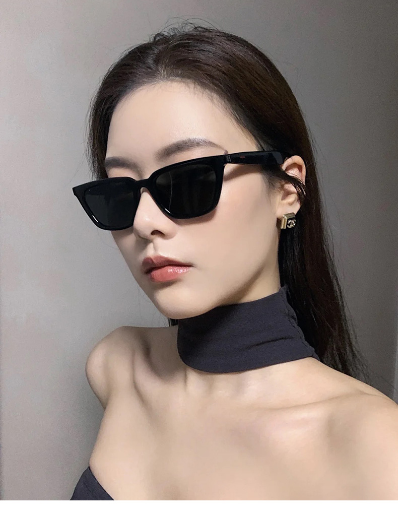 caponigm太阳镜女复古猫眼2021年新款韩版潮高级感墨镜ins街拍防紫外