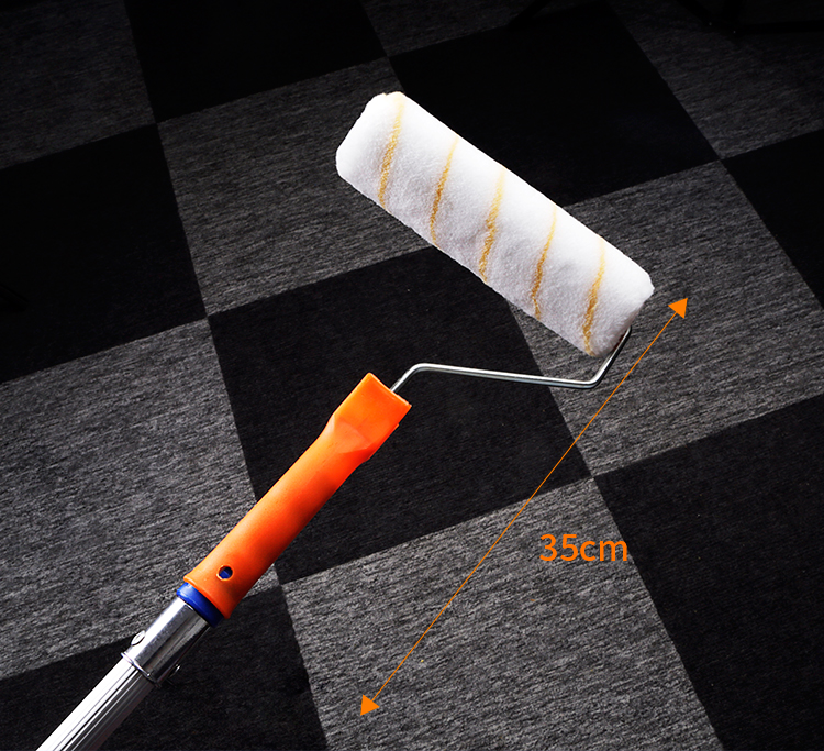 jing ping刷墙工具乳胶漆滚筒刷 油漆托盘涂料刷子 加长伸缩杆滚子刷