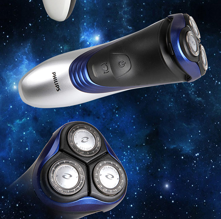 飞利浦philips电动剃须刀pt726充电式电动刮胡刀胡须刀全身水洗三刀头