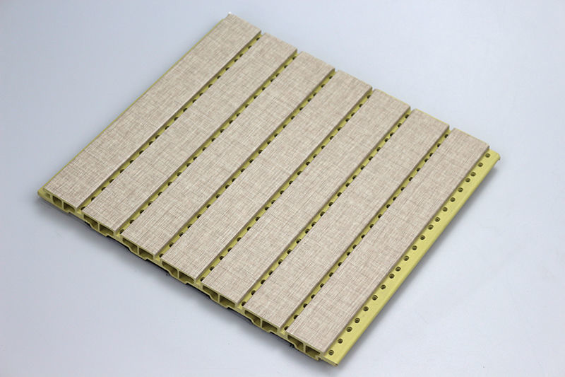 竹木纤维吸音板室内装饰墙面吊顶防水阻燃隔音板会议室木塑吸音板