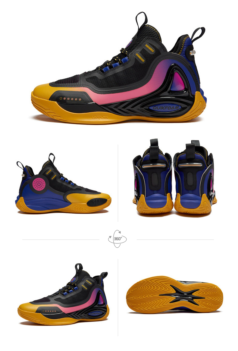 361°篮球鞋男运动鞋2020冬季新款男子减震防滑实战高帮球鞋