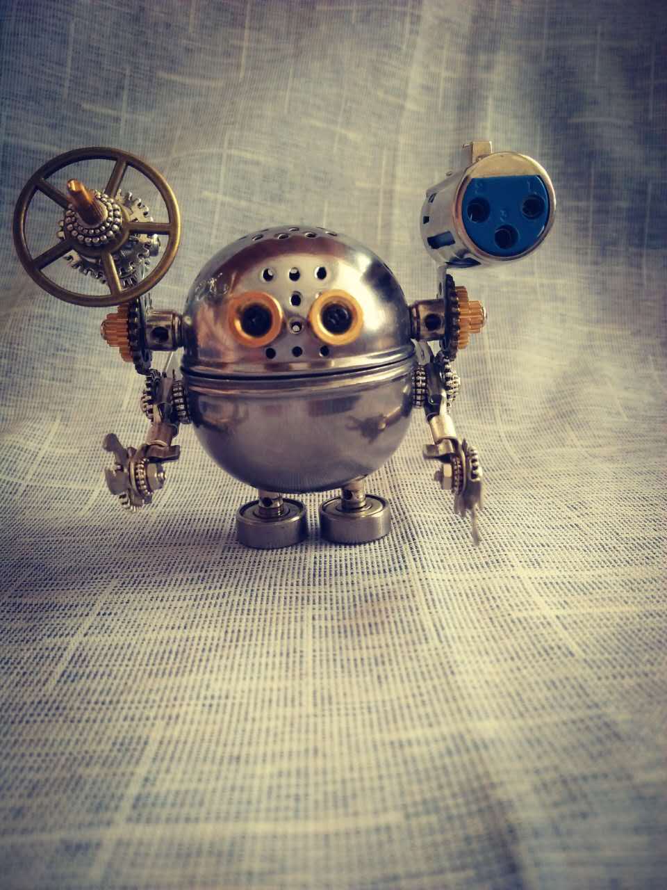 玩具组装diy蒸汽朋克风格机械模型摆件个性成品版