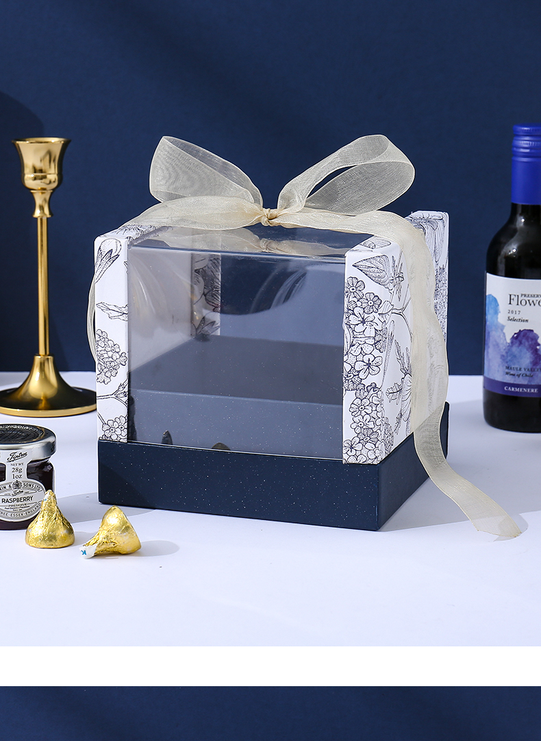 伴手礼透明礼盒结婚喜糖空盒网红生日亚