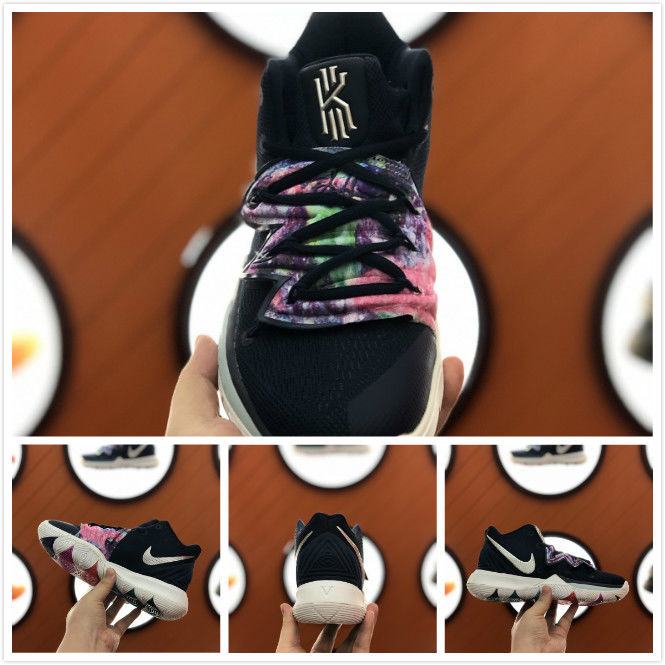 毒包装欧文5代篮球鞋笑脸埃及黑橙毒液实战男女耐磨战靴耐尅官方