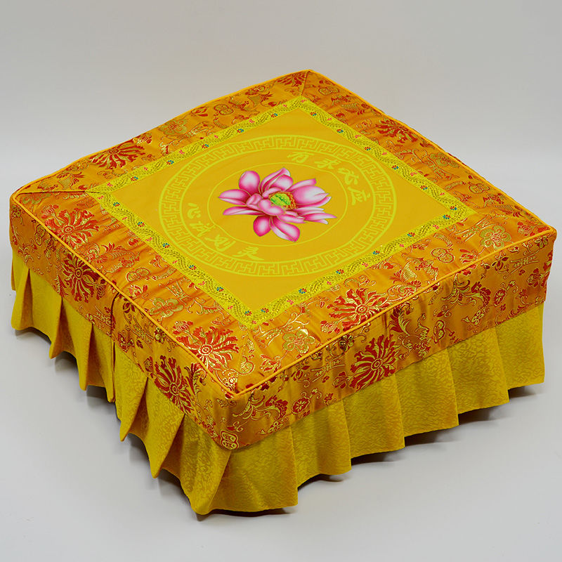 佛教用品皮革拜凳拜垫寺庙佛堂加厚拜佛垫拜跪垫坐禅垫打坐垫厂家