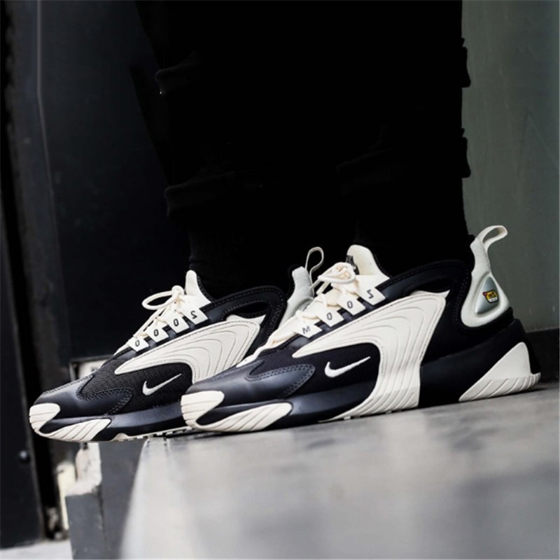 耐克(nike)跑步鞋 nike zoom 2k m2k 2019春季新款男女鞋黑白复古老爹