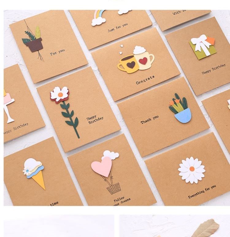 毕业赠言小卡片信封学生寄语祝福创意送同学纪念毕业季留言贺卡 s357