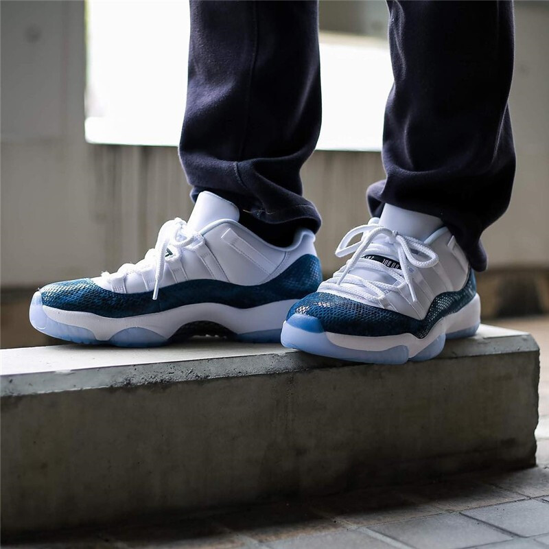nike耐克air jordan 11 low 复活节玫瑰金黑粉 aj11低帮
