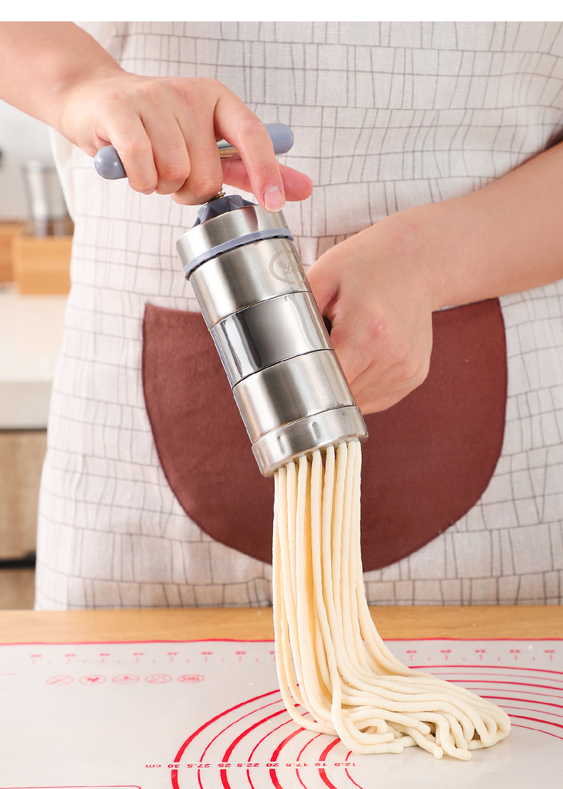 面条机家用压面机手摇挤面条手动饸烙面机小型做面条机器家用 压面机