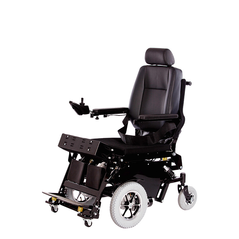 吉芮电动轮椅老年残疾人智能代步车升降式可站立平躺康复训练用医用