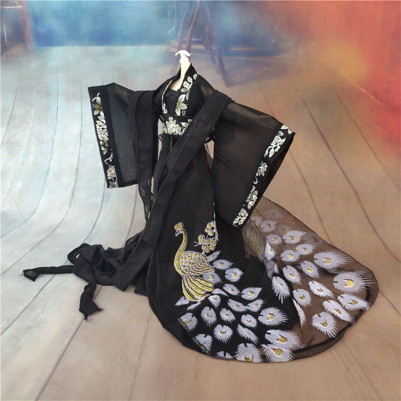 古装芭比可儿娃娃衣服blythe小布丽佳obbjd心怡六分男女兵人通用530