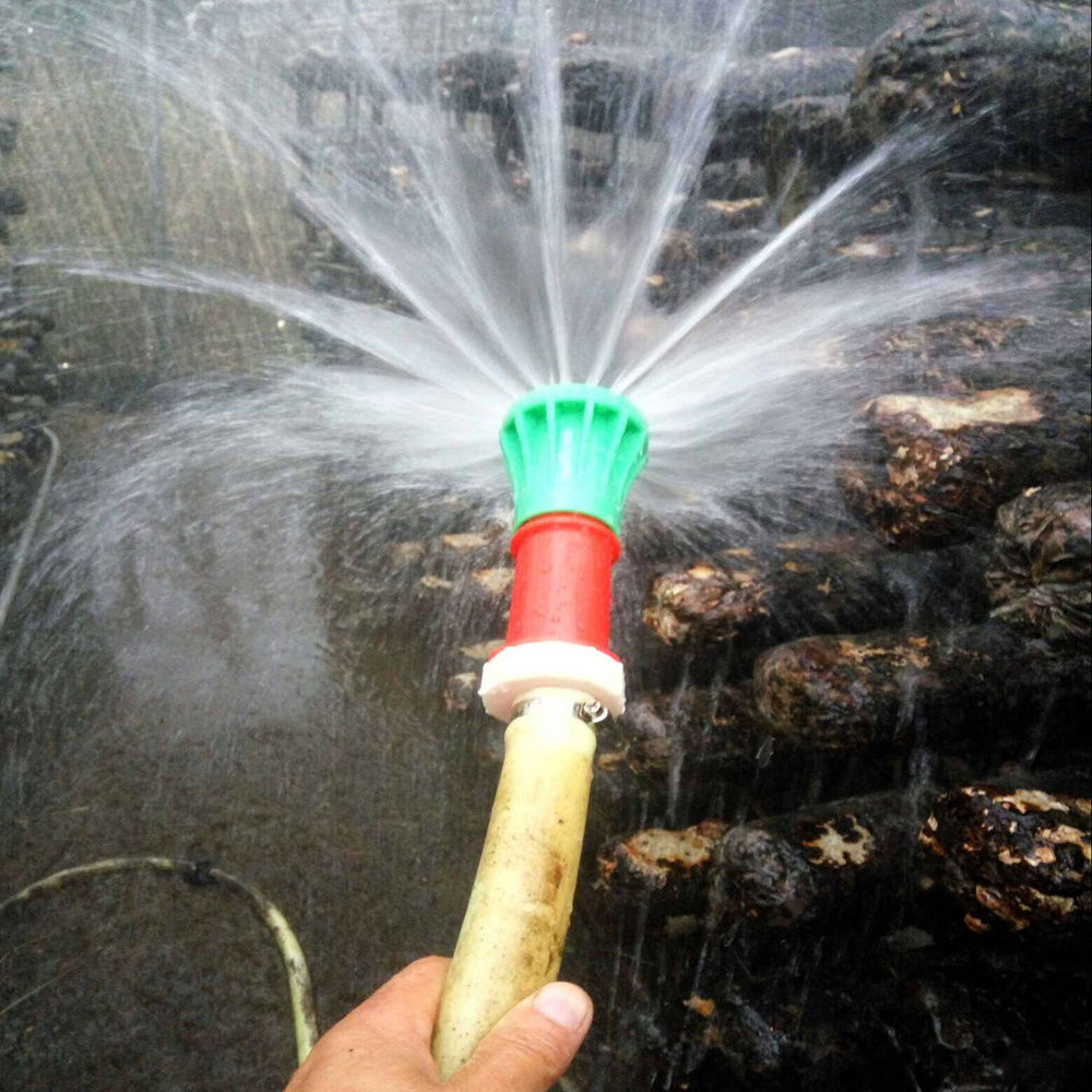 超级新品 艺呈6分/2寸农用灌溉浇水喷头可调节塑料花洒高压园艺冲水枪