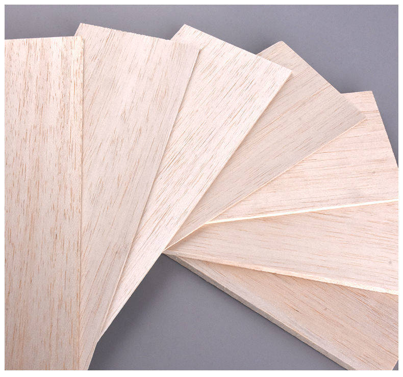 巴尔沙木diy手工制作飞机模型材料木板片轻木板薄木片条航模板材