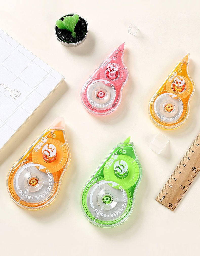 喻娄儿童文具 喻娄修正带学生用可爱少女便携式创意涂改带大容量小