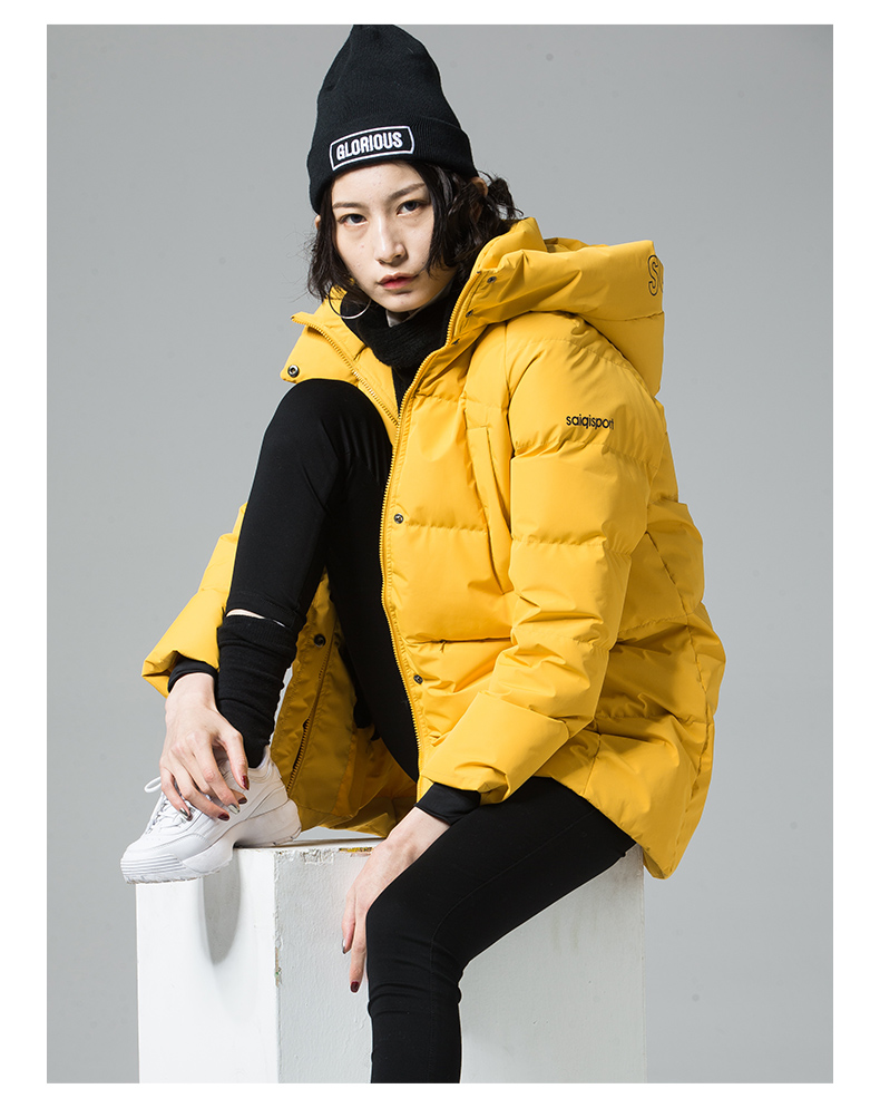 赛琪2020年运动羽绒服休闲百搭上衣白鸭绒外套2597803501