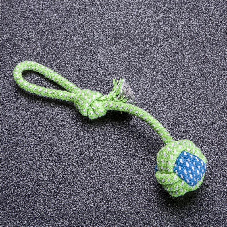 绳结编织宠物狗狗玩具耐咬磨牙武速达绳球狗咬绳金毛萨摩耶哈士奇大型