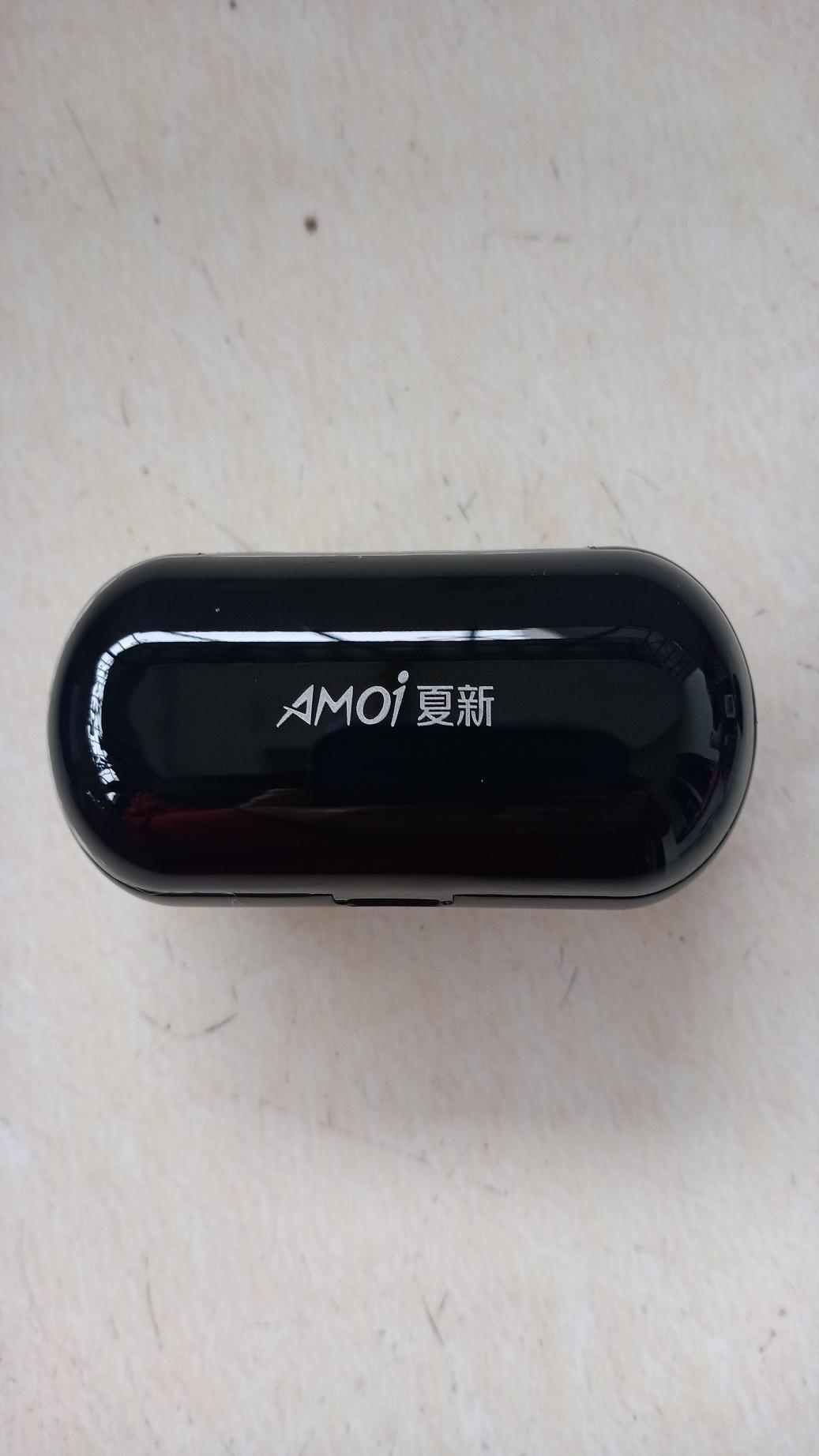 《amoi夏新f9按键触摸开关无线蓝牙耳机单卖充电仓补配单独不分左右