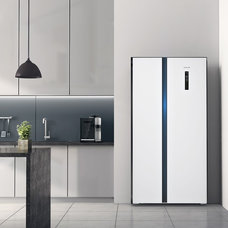 企购优品西门子502升纤薄款风冷无霜对开门冰箱ka50ne20ti