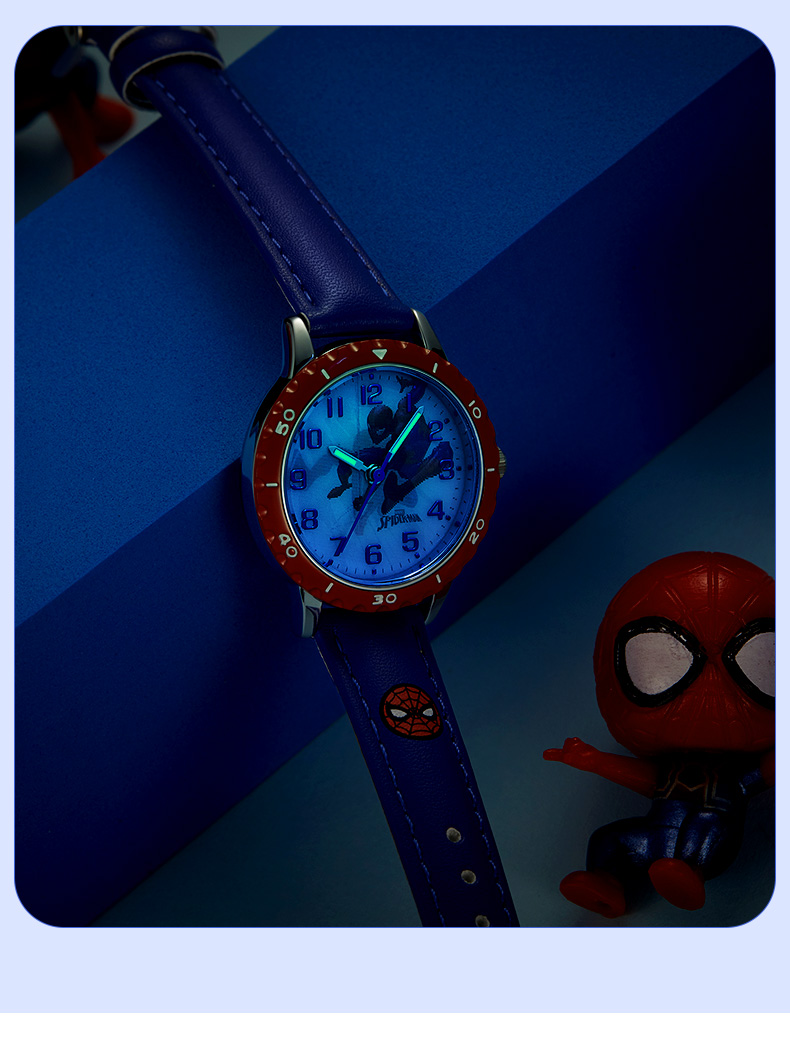 迪士尼(disney)儿童手表男孩男童小学生青少年漫威复仇者联盟钢铁侠