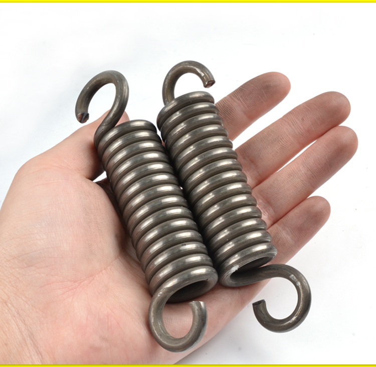 弹簧大粗强力带钩拉簧拉力拉伸弹黄机械磨具支持定做簧钢丝5.0mm 敬平
