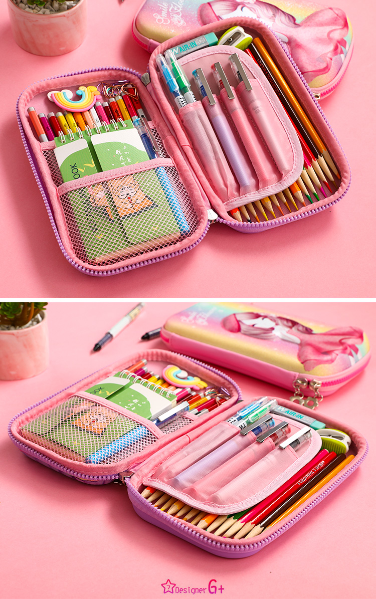 大容量文具盒儿童可爱创意个性搞怪铅笔盒女孩文具袋小清新女童铅笔袋