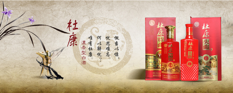 杜康特曲金奖42度浓香型白酒500ml6整箱装