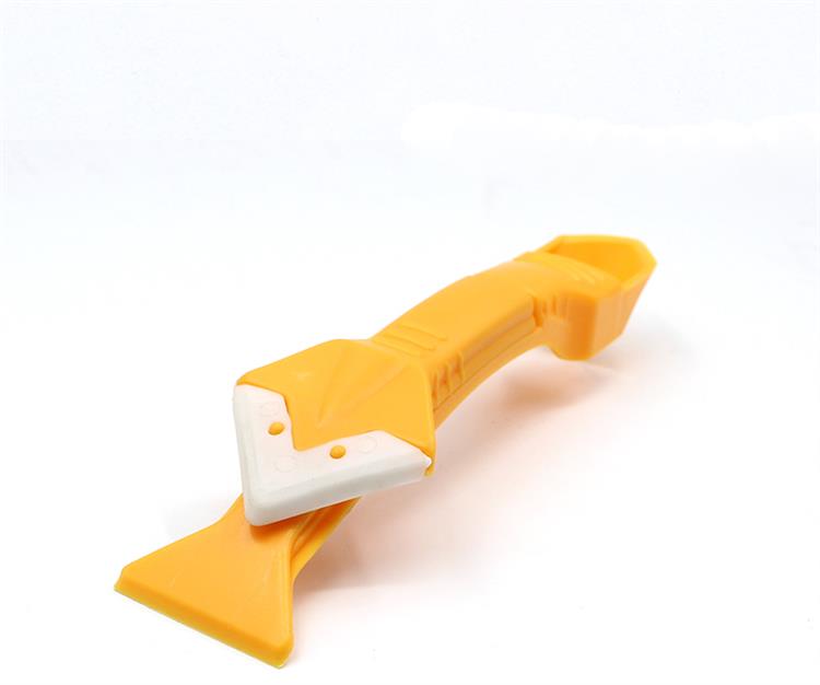 铲胶多功能刮胶器美缝抹平除硅胶修边金属刮刀工具玻璃胶刮板