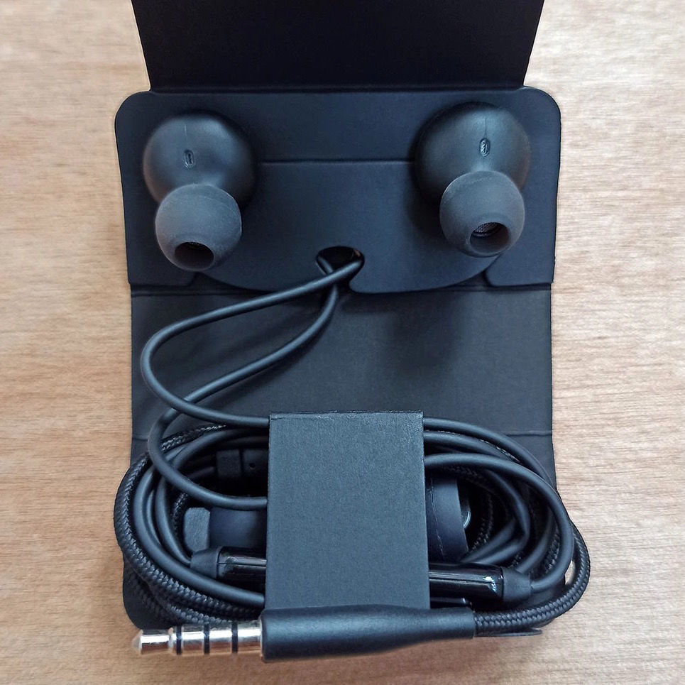 《三星原装耳机s10入耳式note10s8手机vivo华为oppo通用hifiakg 黑色