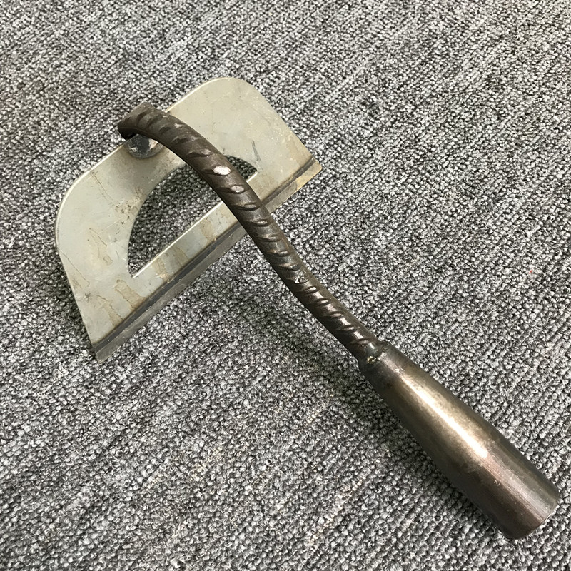 大号空心锄头长锛锄锄草锄地农村老式手工锻打锄头园林园艺工具三维