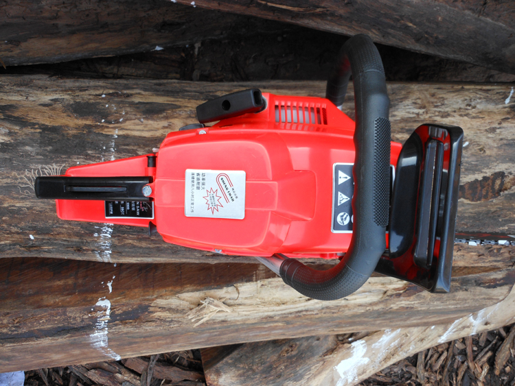 两链条汽油锯大功率油锯符象汽油链锯伐木锯卡顿链条配国产sanmu链条