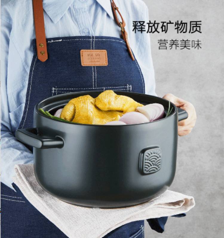苏泊尔supor新品怀石养生煲tb30ra1砂锅陶瓷煲炖煲煲汤拌饭石锅耐高温