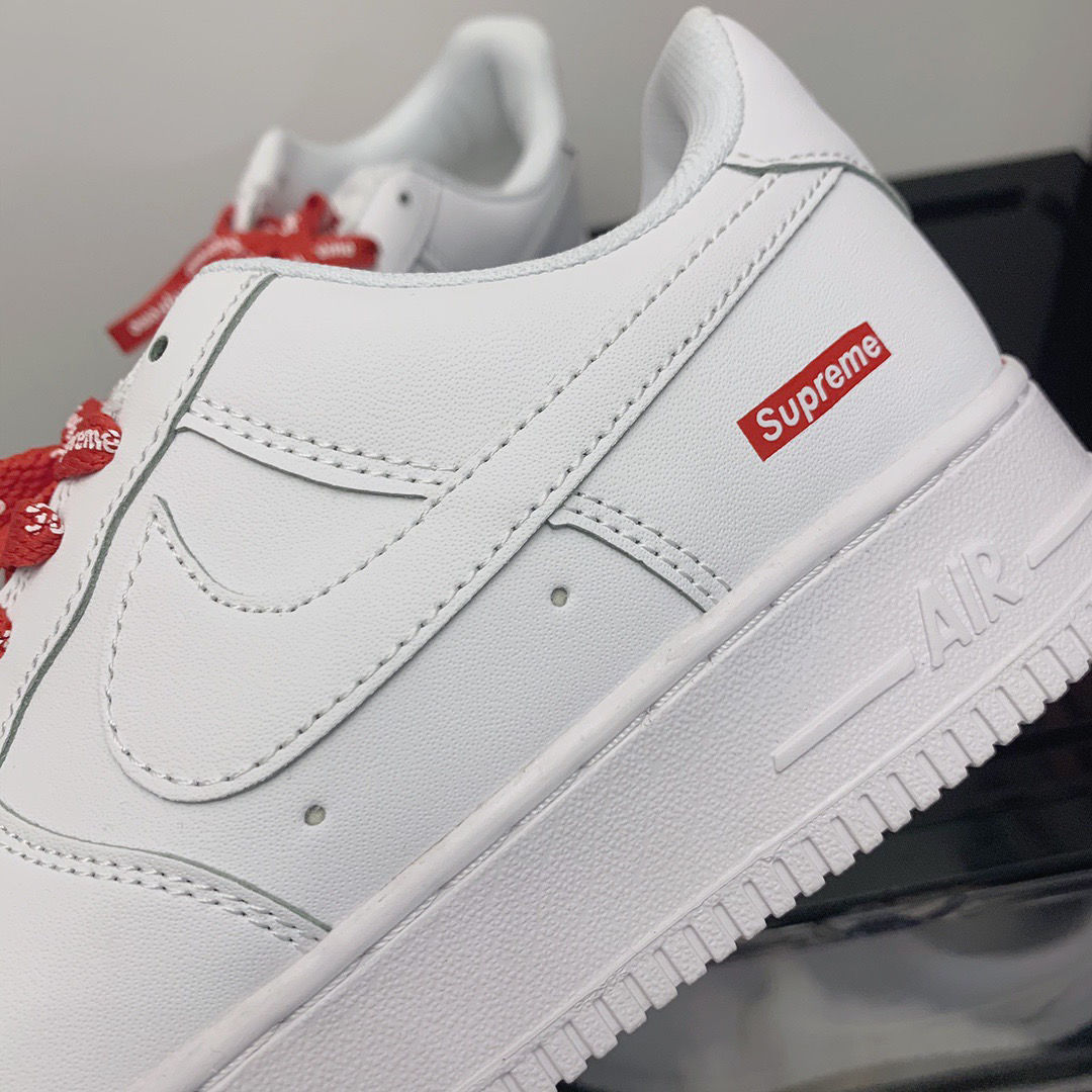 sup联名爆款真标af1空军小白鞋休闲鞋情侣鞋板鞋开学高颜值36