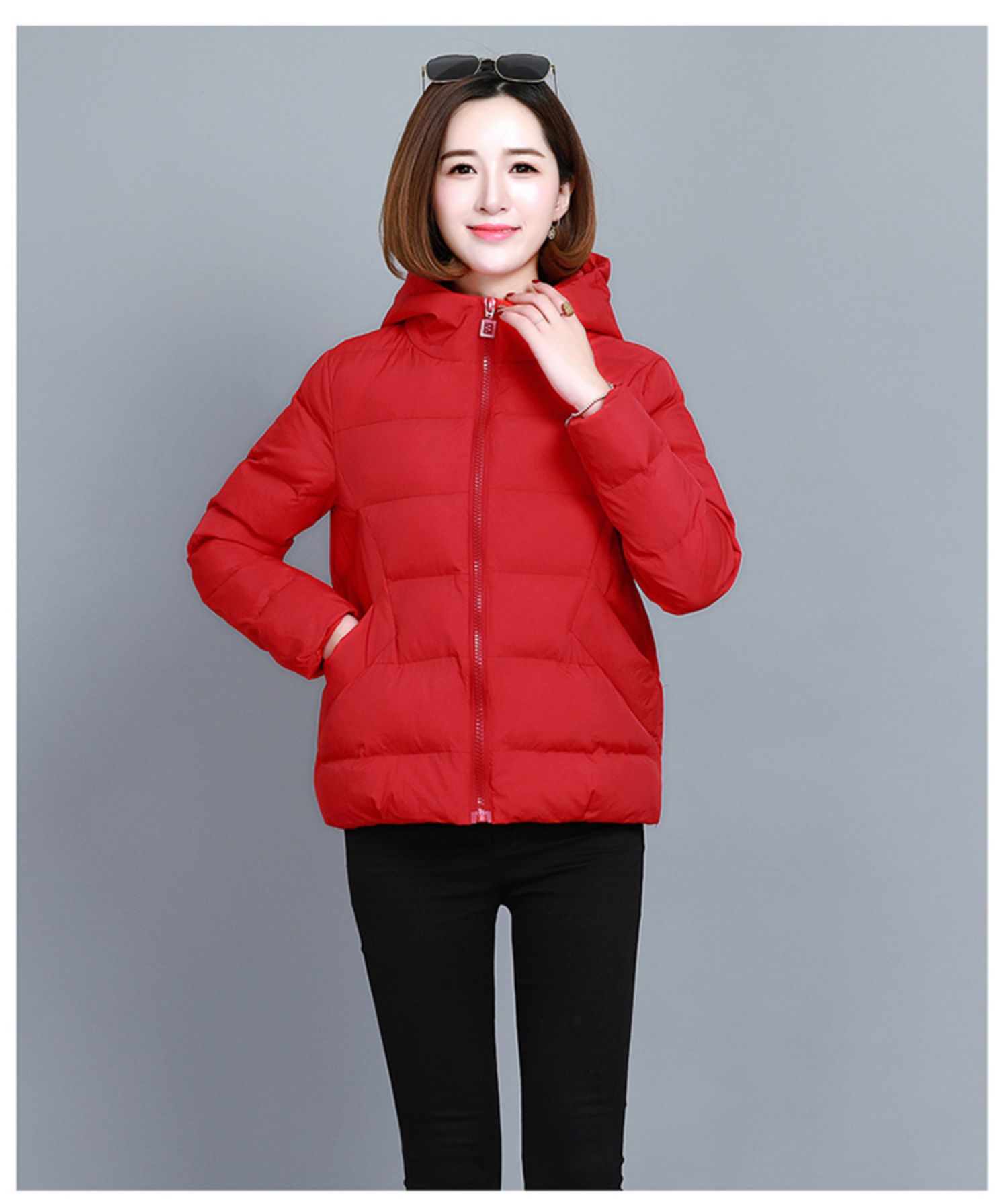 羽绒棉服女2019年新款反季冬季外套女妈妈短款轻薄棉衣女式小棉袄