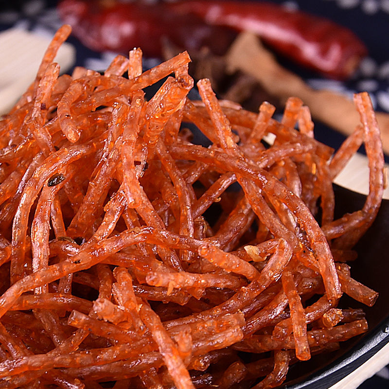 毛湘德香菇丝酱肉丝面制品辣条土豆丝小时候的味道香辣味辣片21g香菇