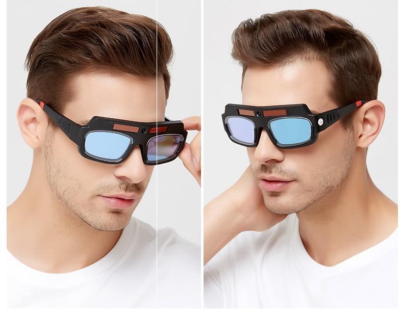 单片变光眼镜自动变光电焊眼镜焊工专用墨镜烧焊护目镜防电弧打眼防护