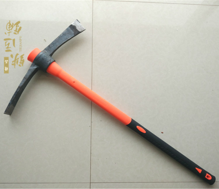 封后户外洋镐十字镐挖笋工具园艺锄镐头镐斧羊镐钢镐双扁尖凿冰镐条锄